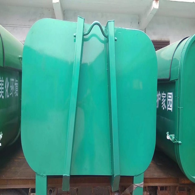 远景机械专业镀锌板防锈垃圾桶 3方4方5方台式垃圾箱