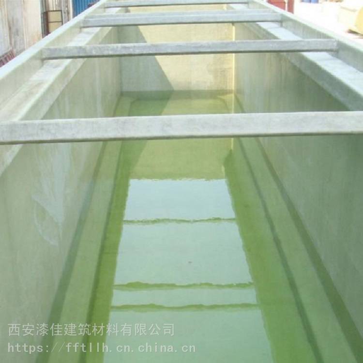 饮用水池二布四油环氧玻璃钢防腐防水 新疆水池壁FRP防腐施工