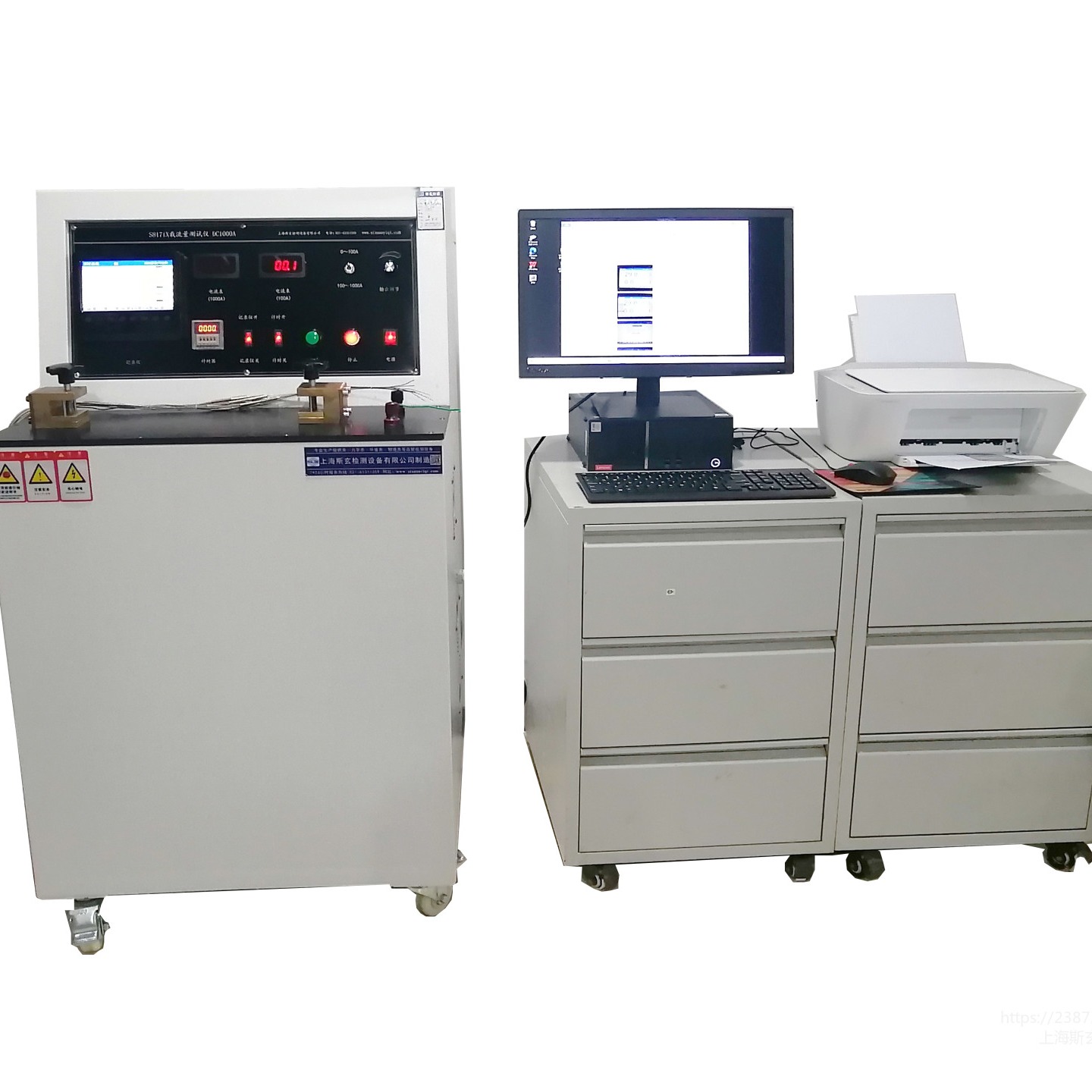 ISO 6722端子压降仪 汽车电线压降装置 压降性能测试机 斯玄仪器供应图片