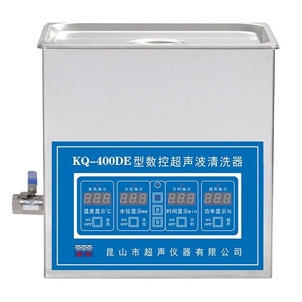 舒美KQ-400DE台式数控超声波清洗器实验15L清洗机不锈钢篮 KQ-400DE图片