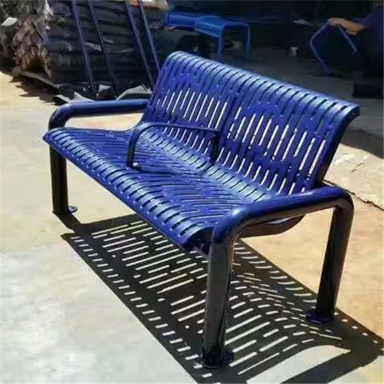 塑木公共座椅 户外休闲实木长椅 铝合金平凳 园林椅 休闲椅 双琪
