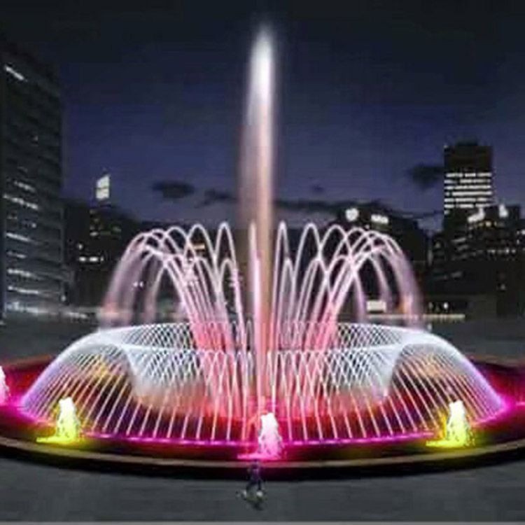 博荣厂家直供 别墅喷泉 成套喷泉设备 喷泉设计精美