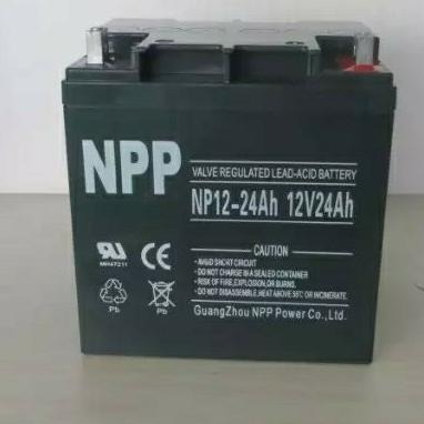 耐普蓄电池NP24-12免维护蓄电池12v24AH正品耐普蓄电池现货直图片