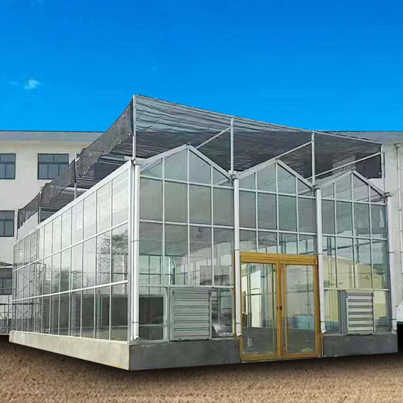 润隆农科 玻璃温室 玻璃育苗温室 玻璃智能温室 玻璃连栋温室 玻璃日光温室图片