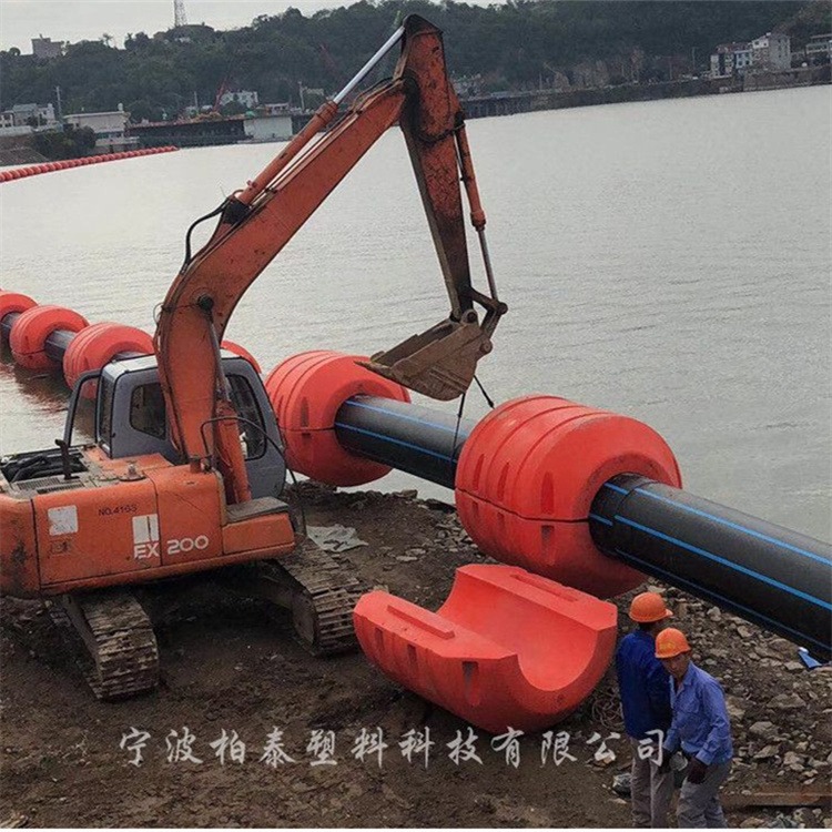现货供应 河道清淤工程用浮托 组合式漂浮管道浮筒价格
