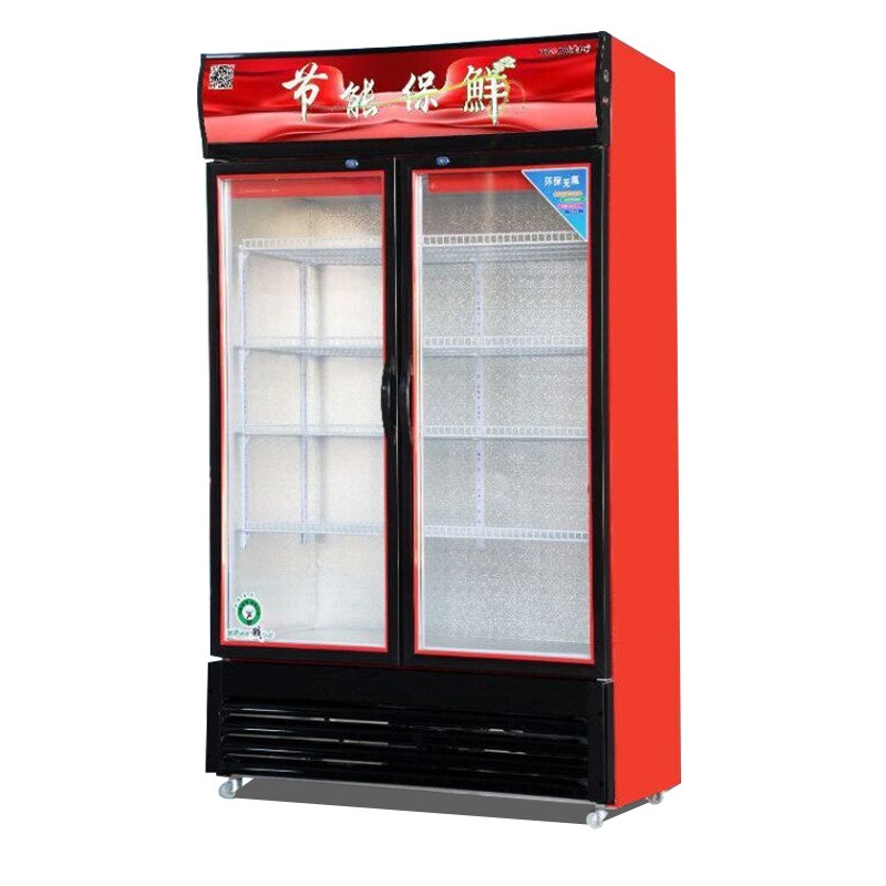 啤酒饮料冷藏柜 商用单门双门冰柜 水果保鲜柜图片