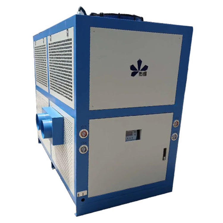 厂家风冷式冷水机 工业制冷机组 YW-A050F反应釜专用冷水机