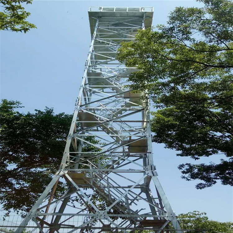 泰翔  气象观测瞭望塔厂家 15米森林监控了望塔  森林防火瞭望塔厂家直销生产  实力商家