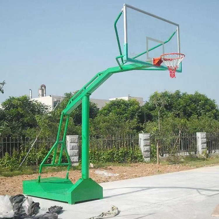 金伙伴体育供应 户外移动篮球架 标准成人篮球框  室外篮球架厂家