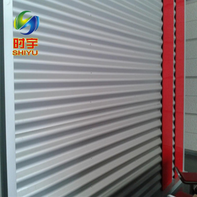 弯弧波纹板 杭州时宇生产厂家 汽车4S店836墙面铝镁锰波浪板