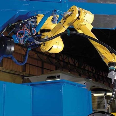 箱体焊接机器人 大型箱体自动化焊机 机器人箱体焊接设备  工业自动化焊接机 智能集装箱焊接机器人 赛邦智能
