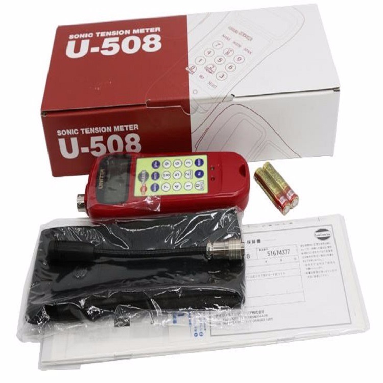 日本音波式皮带张力计 型号: UNITTA-TB-U-508 库号：M323226图片