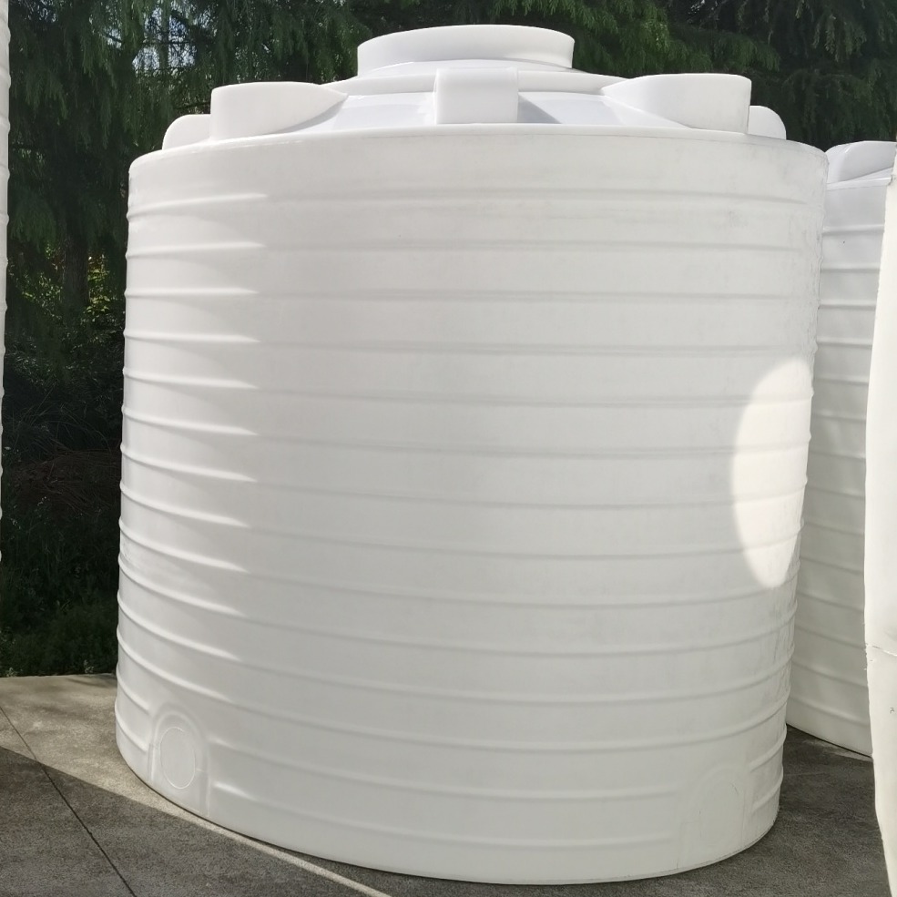 榕江县5吨立式塑料水塔平底储水罐5立方储水罐农村家用超大蓄水桶