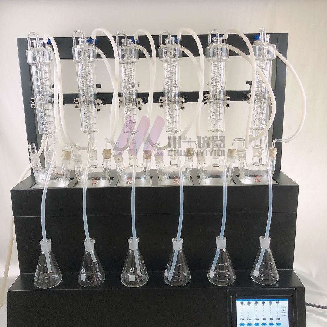 实验室蒸馏设备 CY-FZL6A 氟化物专用蒸馏仪  水汽蒸馏装置图片