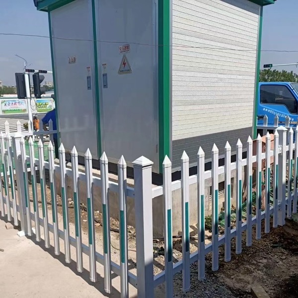 逊佰电力 PVC变压器护栏塑钢隔离栅栏小区院子围栏室外厂区护栏栏杆市政围