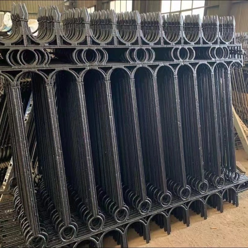 铸铁围栏    小区铸铁围栏     1.5米工艺铸铁护栏达丰铸造