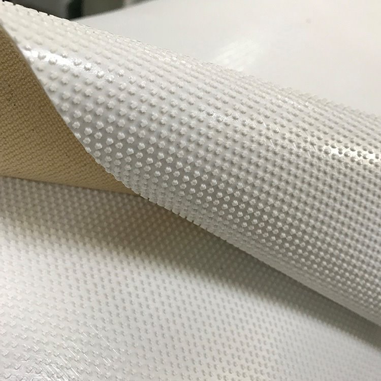 浙诚传动 白色颗粒防滑带 耐磨包辊胶皮 粒面止滑带 包装纸箱厂用