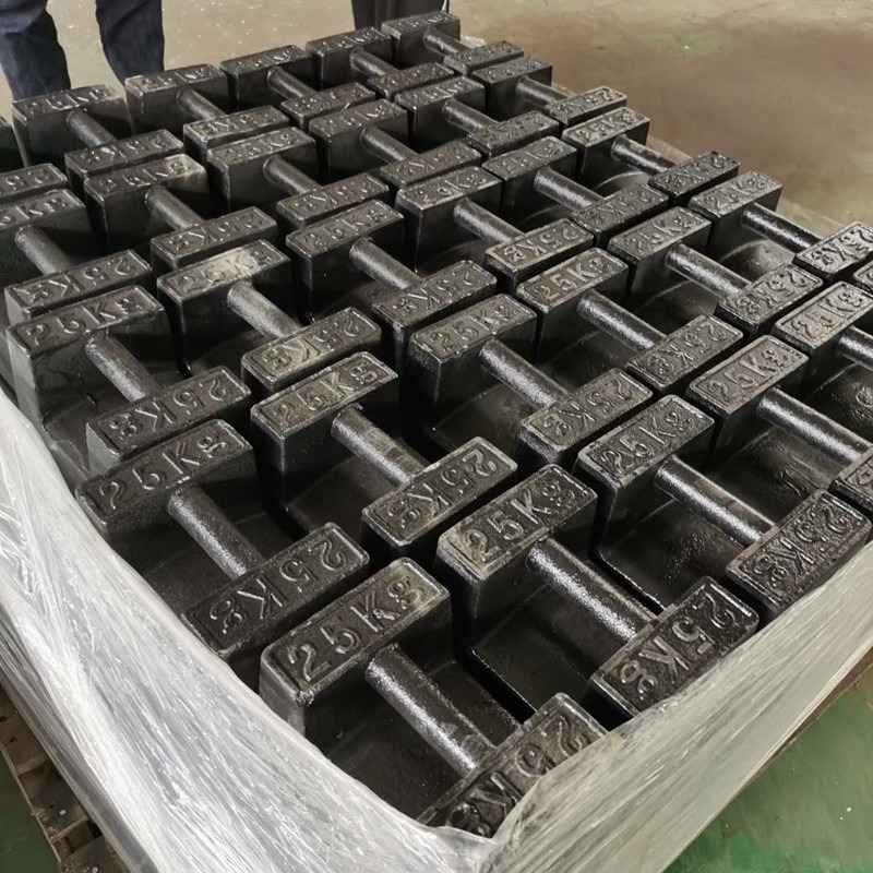 南宁25kg电梯砝码厂家报价 20公斤锁形法码 非标定制铸铁砝码