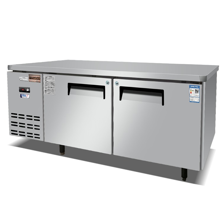 星星冰柜 卧式商用工作台冰箱 不锈钢平冷厨房操作台