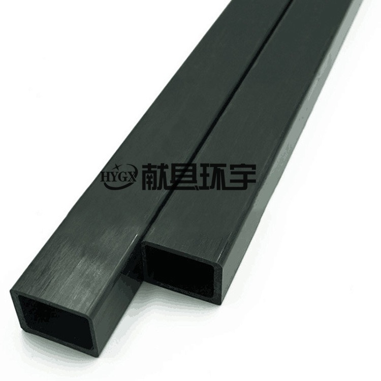 碳纤维管方形 3k碳纤维方管哑光黑色碳纤维矩形管 可定制尺寸强度