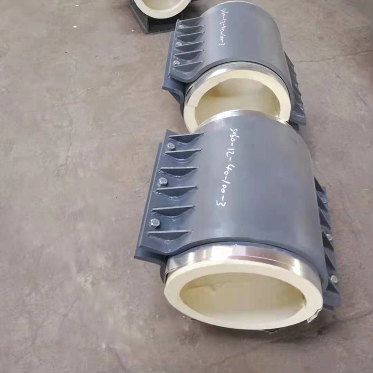 聚氨酯保冷管托滑动支架管道固定导向管夹蛭石镁钢隔热管托支座