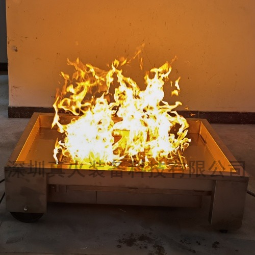 消防演习室外真火模拟燃烧器便携式燃烧盘燃烧盆