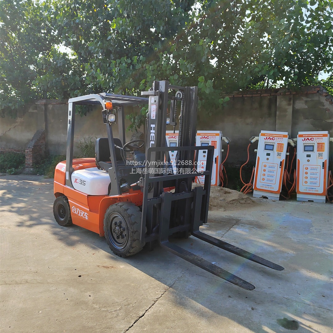 二手叉车3.5吨 5吨 车况良好价格优惠 合力杭州电动柴油堆高车配送到家
