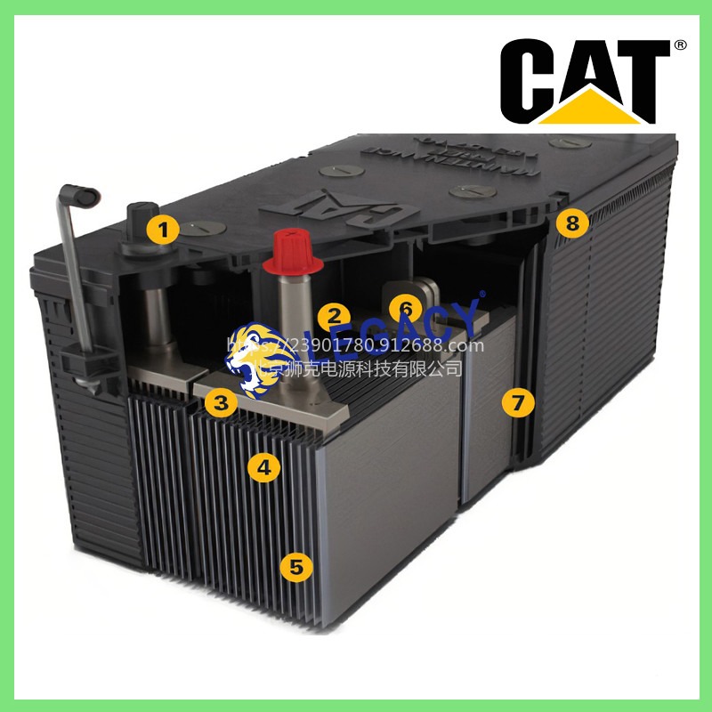 美国CAT蓄电池3E-8925，12V55AH电池-德令哈 供应商