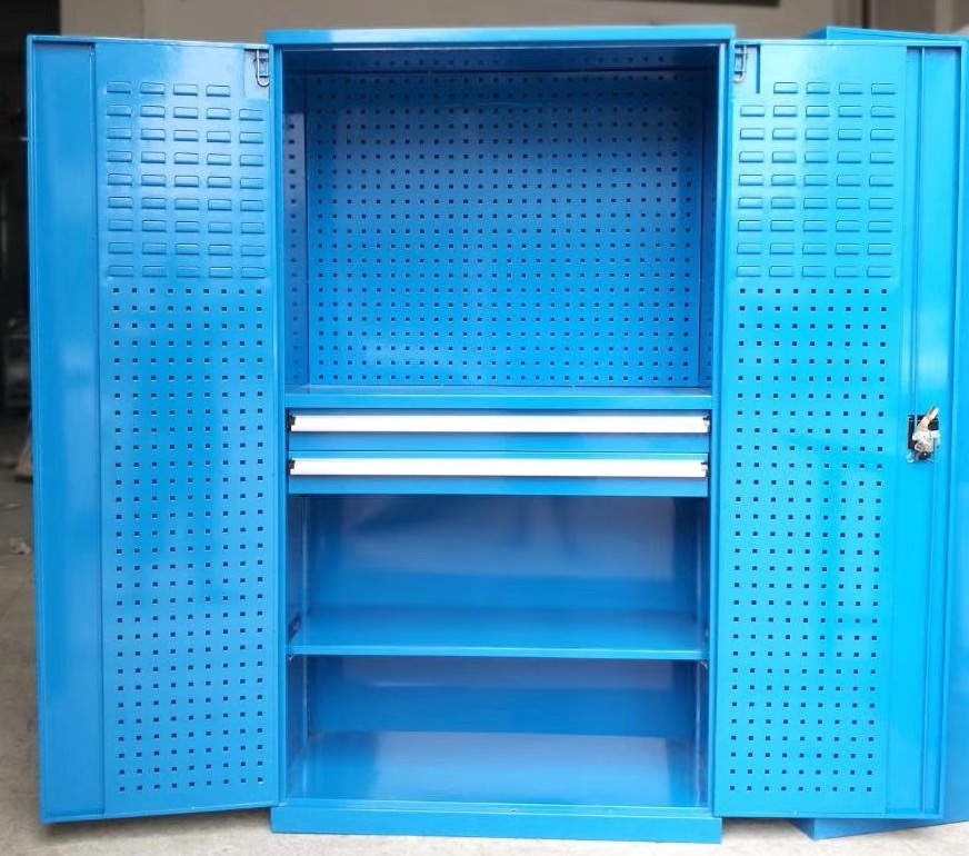 双开门工具柜装配车间置物柜加厚物料存放零件整理柜