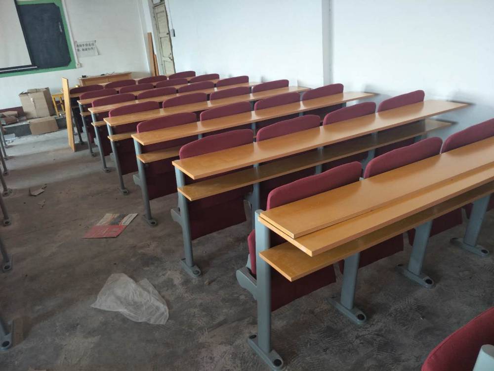 宣城大学阶梯教室活动课桌椅定做 众思创家具
