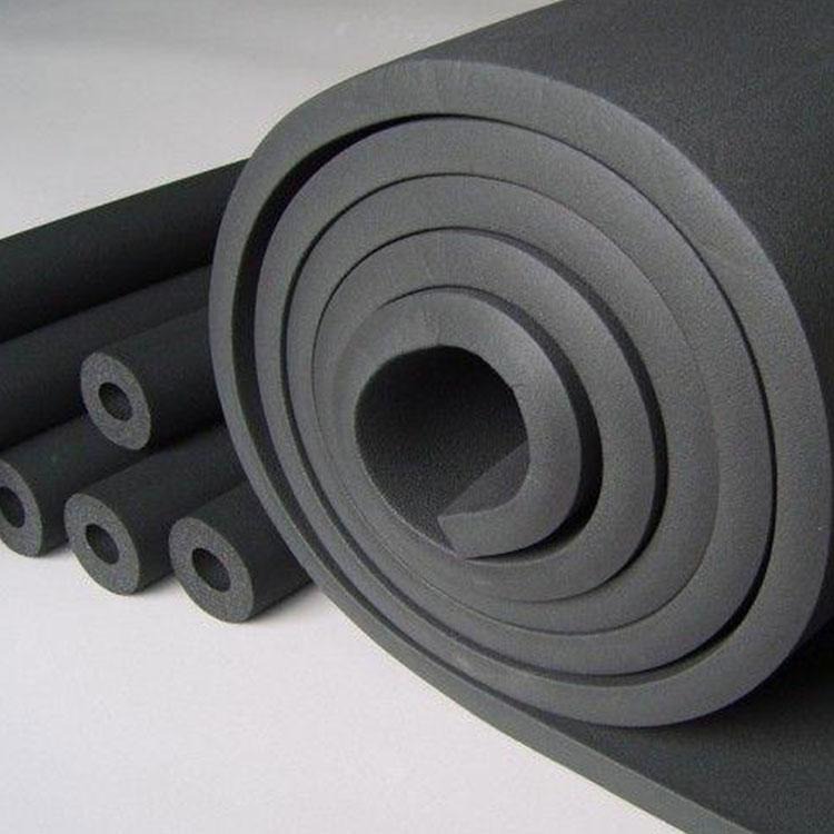橡塑海绵板 隔热橡塑板  橡塑保温板 b1级橡塑板 中维