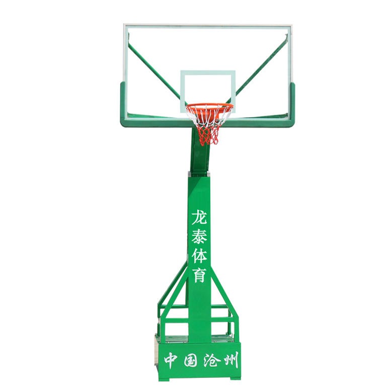 标准篮球架 可升降室外 广安龙泰体育 厂家生产