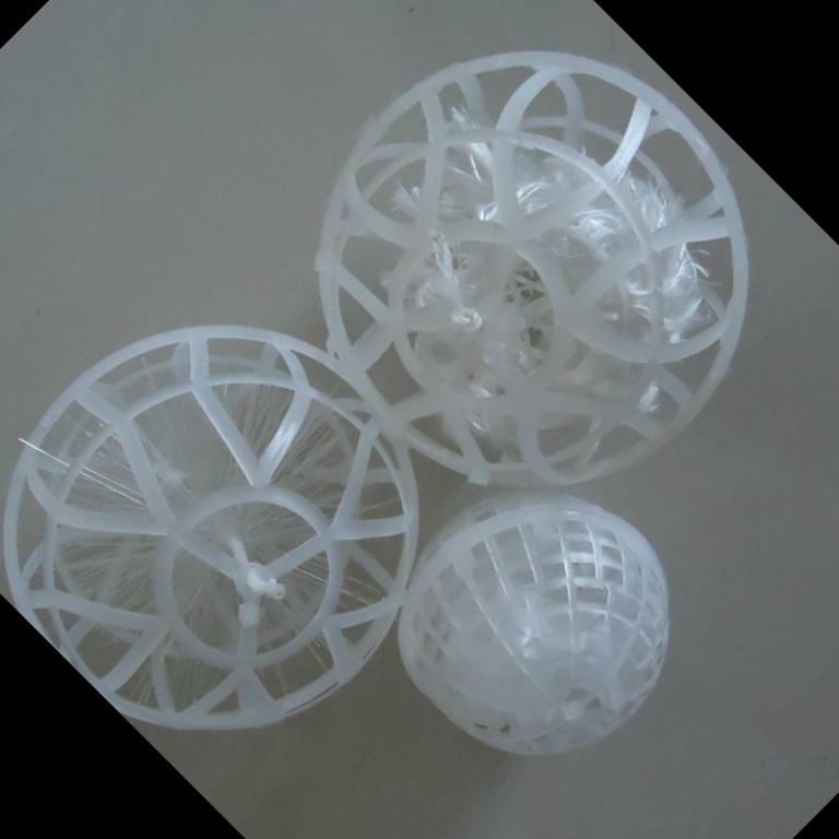 聚氨酯悬浮球填料 特俐牌多孔悬浮球价格 微生物载体