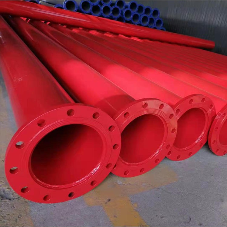 消防管道 输水用管 碳钢管内外涂塑管 环氧粉末防腐管图片