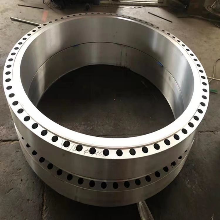 碳钢钢制平焊法兰 锻造高颈对焊不锈钢 支持来图定制 展鲲