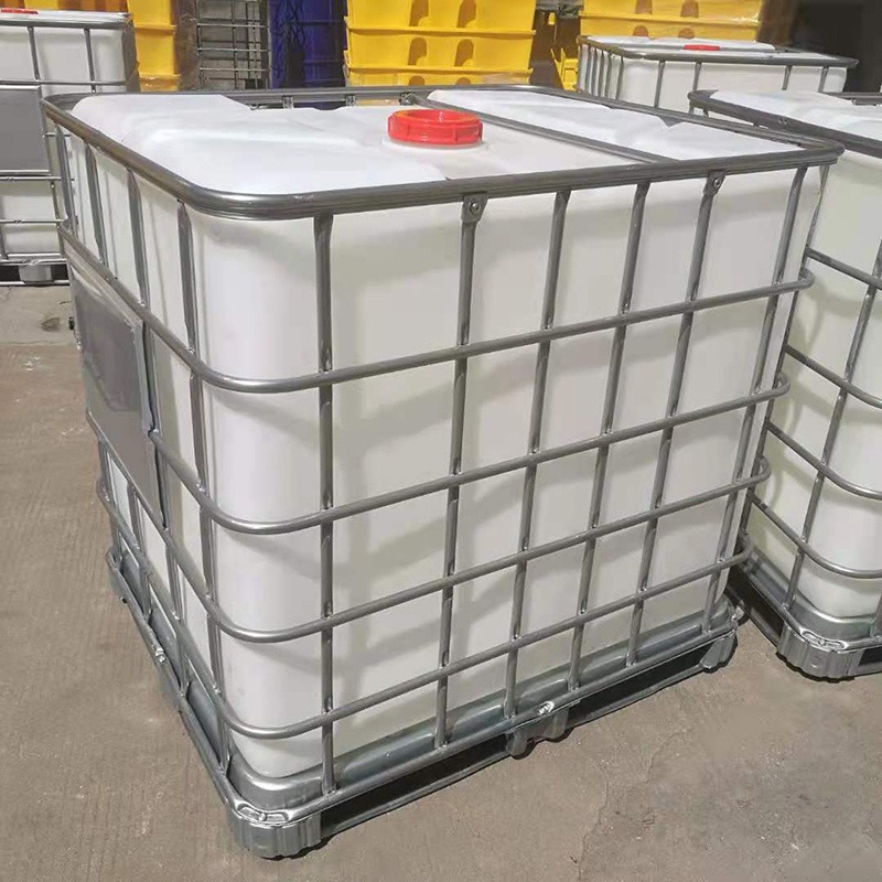 厂家供应浙江地区装消毒液的叉车桶1000升容量卡谱尔集装桶