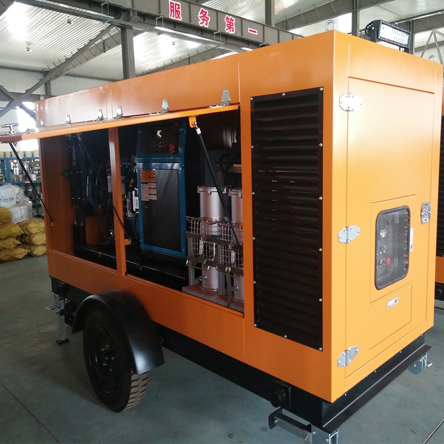 汉能 5040型 排水泵车 移动式抽水泵车 操作简单寿命长