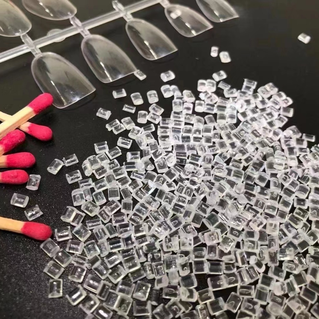 高透明无痕指甲料  指甲假片专用塑料  指甲专用塑料 PMMA指甲料图片