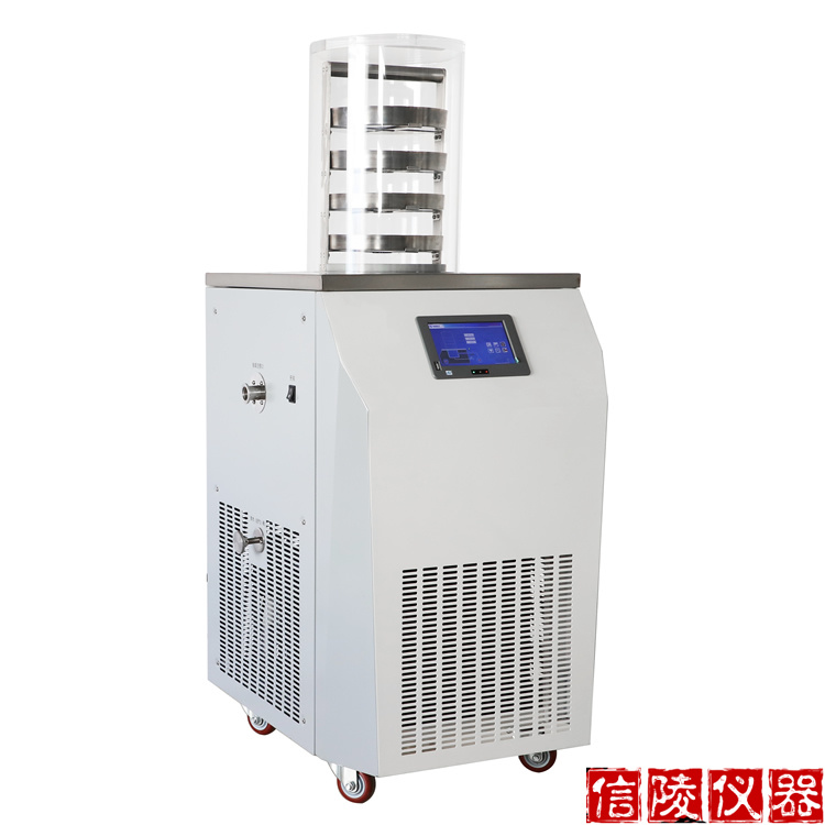 电除霜冷冻干燥机 LGJ-18B压盖冷冻干燥机 生物制药真空冻干机示例图2