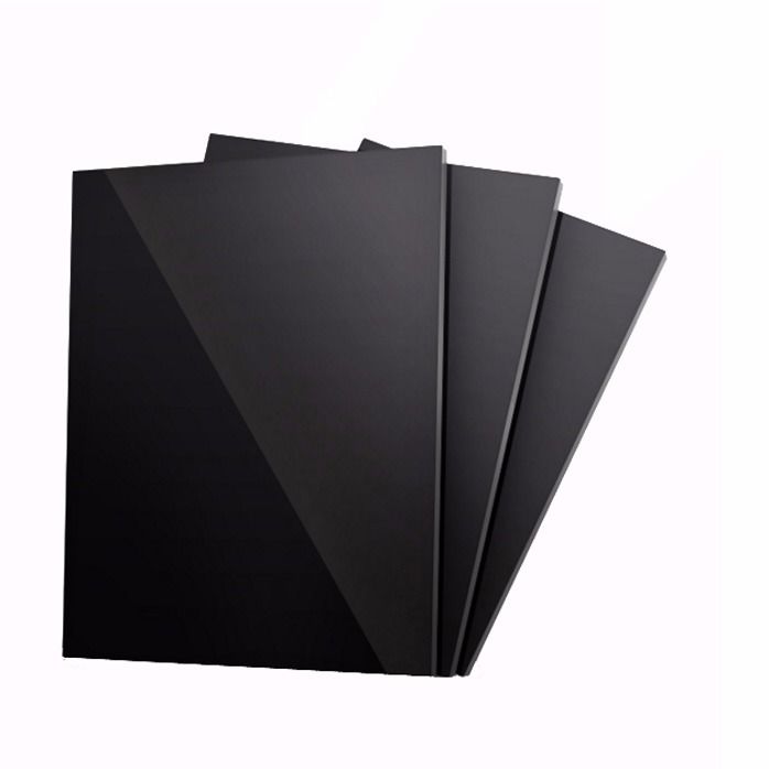 德高透明亚克力板材透明有机玻璃黑色磨砂透光塑料板材料厂家直销图片