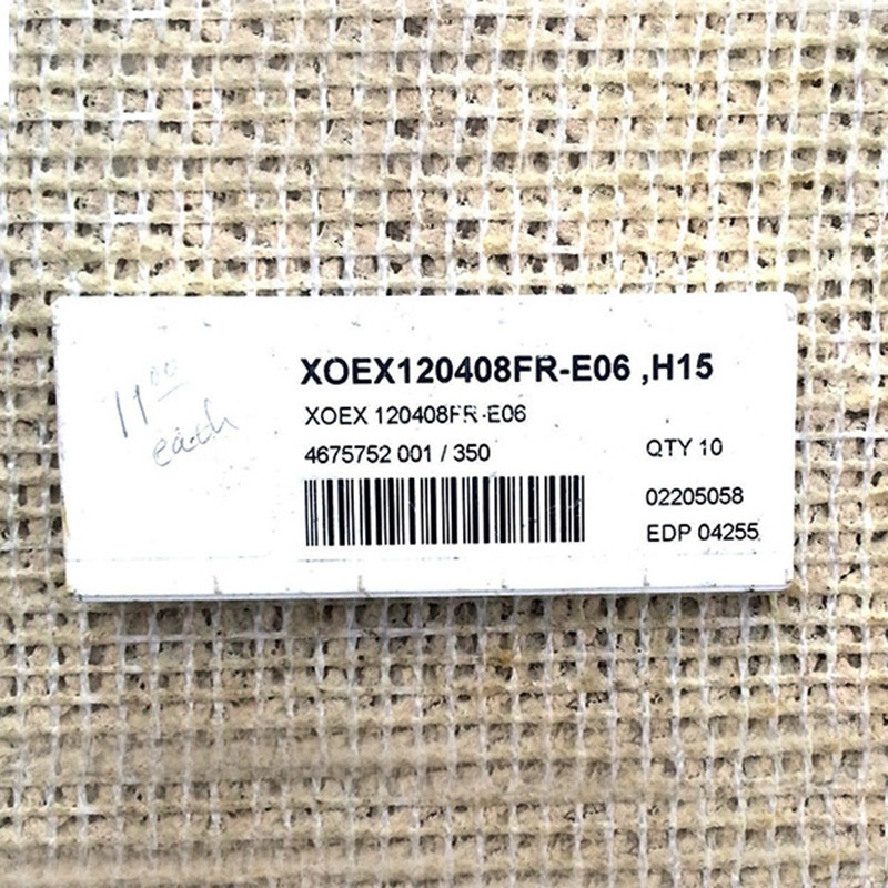 原装瑞典山高铣刀片XOEX120408-FR-E06H15