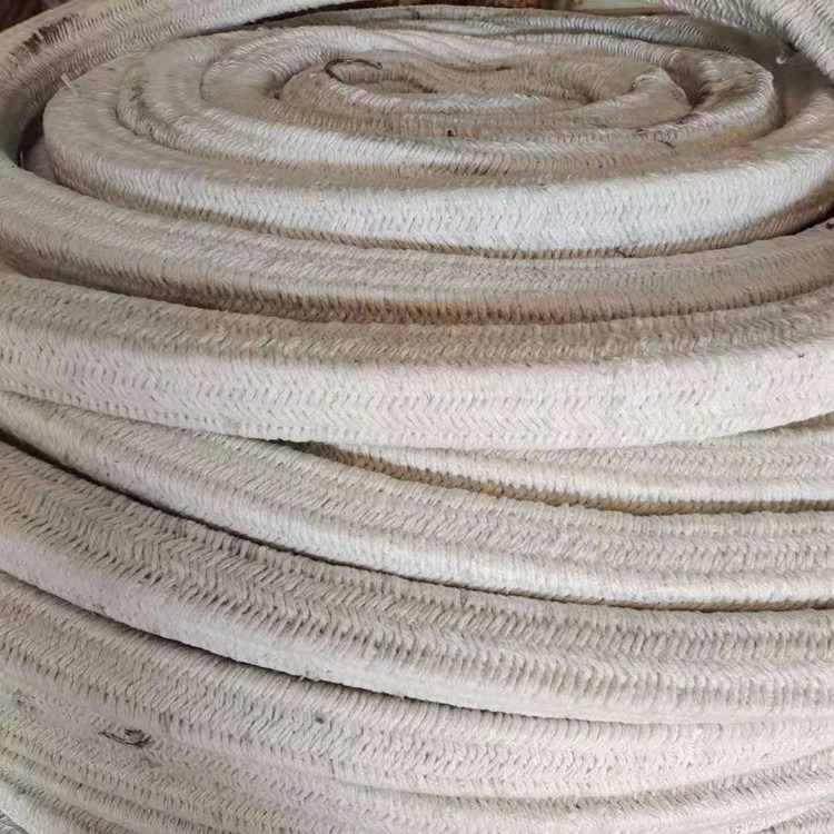 惠东炉窑防火绳 耐高温密封绳规格齐全 高密度陶瓷纤维盘根