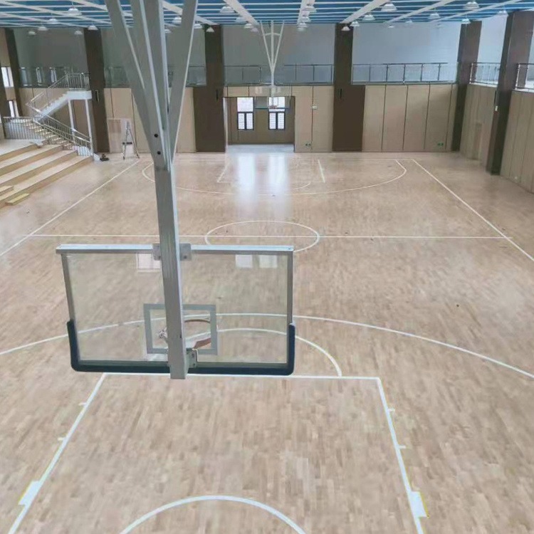 猴王枫桦木地面铺设 篮球 体育馆 运动地板HWHB007