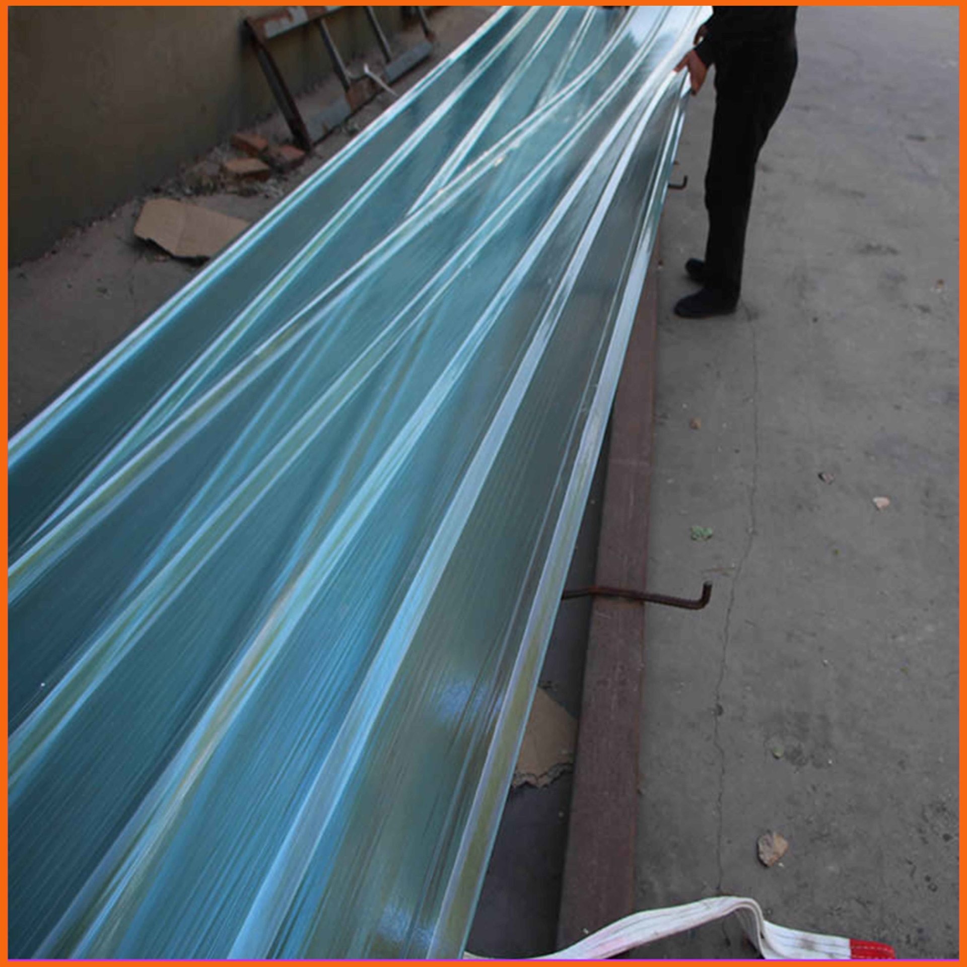 聚氨酯透明采光带 松原FRP采光板 玻璃纤维采光带生产厂家