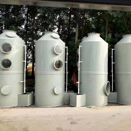 喷淋净化塔 1.5米直径 降温除雾设备 废气处理设备 pp材质 厂家直销