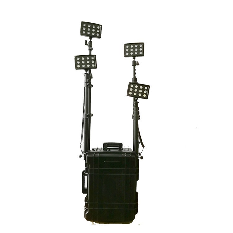 行李箱式工作灯LED2*40W 便携式移动照明系统应急升降照明灯FG8805图片