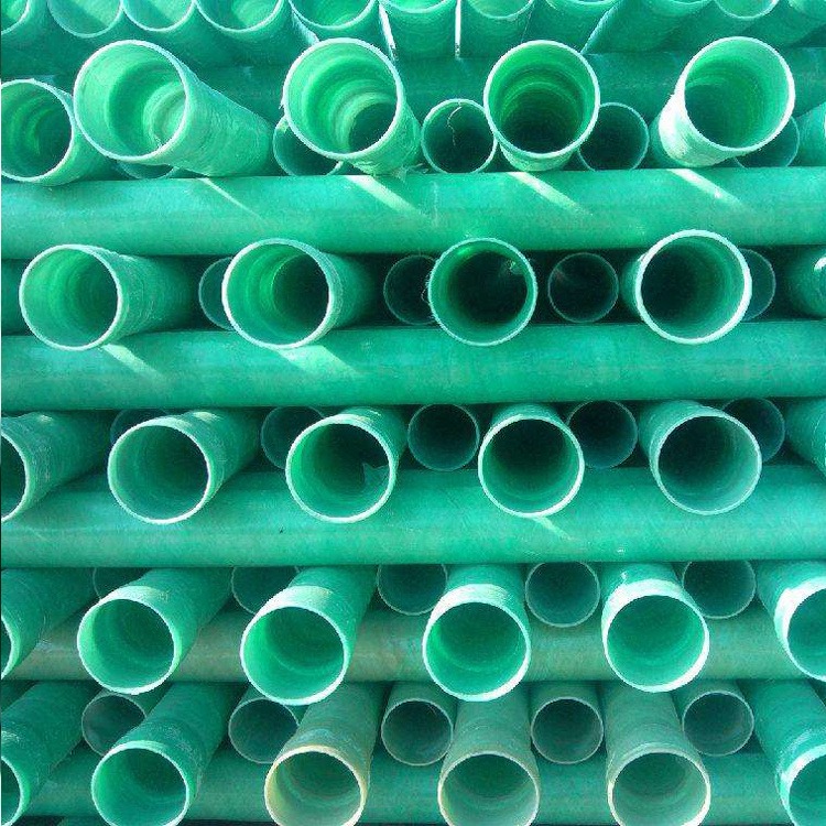 排水排污电缆保护管 玻璃钢夹砂管 大口径电力工艺缠绕排水管道图片