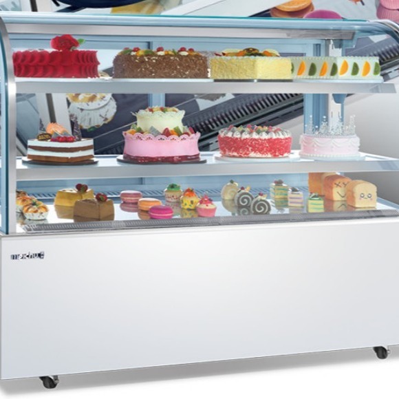 美厨商用蛋糕柜 GC-12 烘焙店蛋糕展示柜  工程款圆弧蛋糕柜