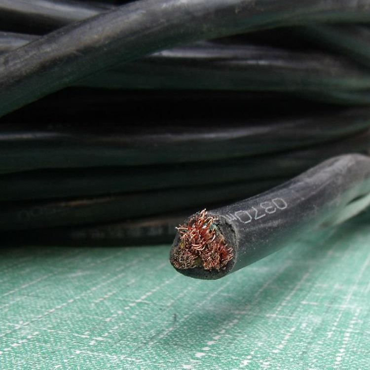 电焊机电缆 无氧精铜阻燃电焊机电缆 小猫牌 YH电焊机电缆图片