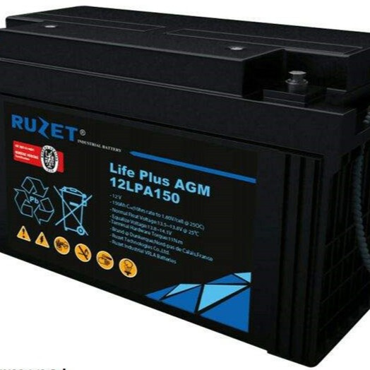 法国路盛RUZET蓄电池12LPA150电力系统12V150AH机电设备 船舶 UPS